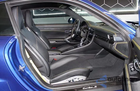 2018 Porsche 911 Turbo из США, поврежденный, VIN WP0AD2A91JS156295